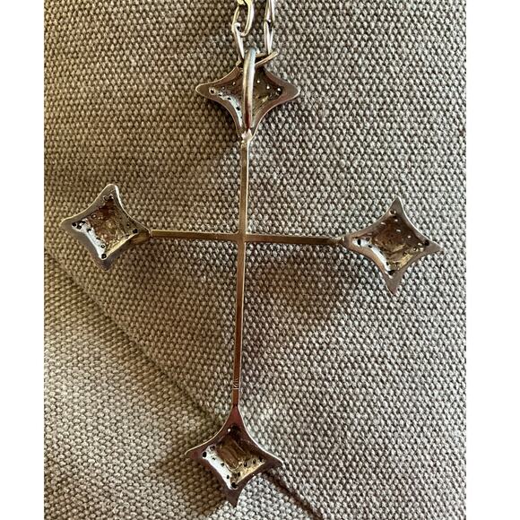 Gentleman’s One of a Kind Men's or Women's Diamond 💎 Cross Pendant 🐪 - Picture 6 of 8